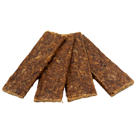 Natural venison strips for dogs