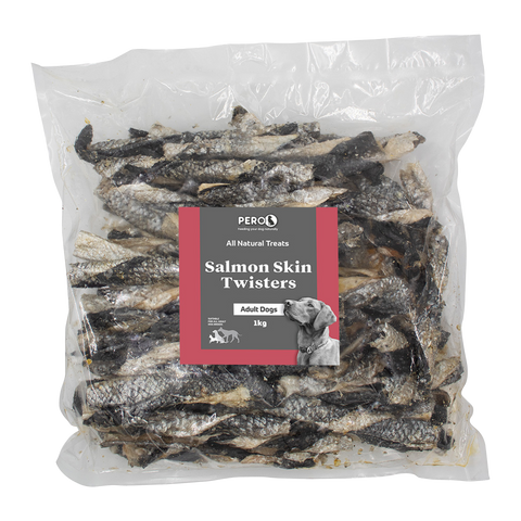 Salmon Skin Twisters