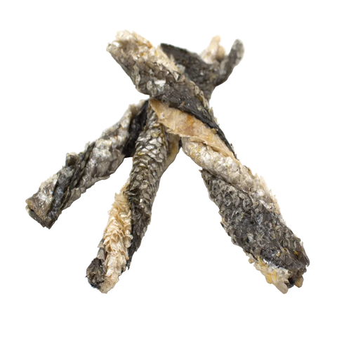 Salmon Skin Twisters