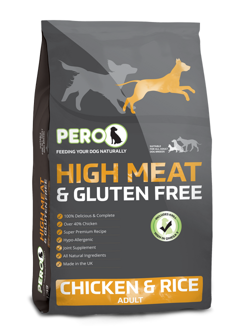 High Meat & Gluten Free - Chicken & Rice