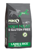 Pero High Meat Gluten Free Lamb Rice 12Kg - Pero Pet Food Product Image
