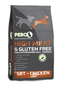 High Meat & Gluten Free - SBT Chicken 12kg - Pero Pet Food Product Image