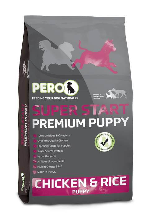 Super Start Premium Puppy - Chicken & Rice - Pero Pet Food Product Image